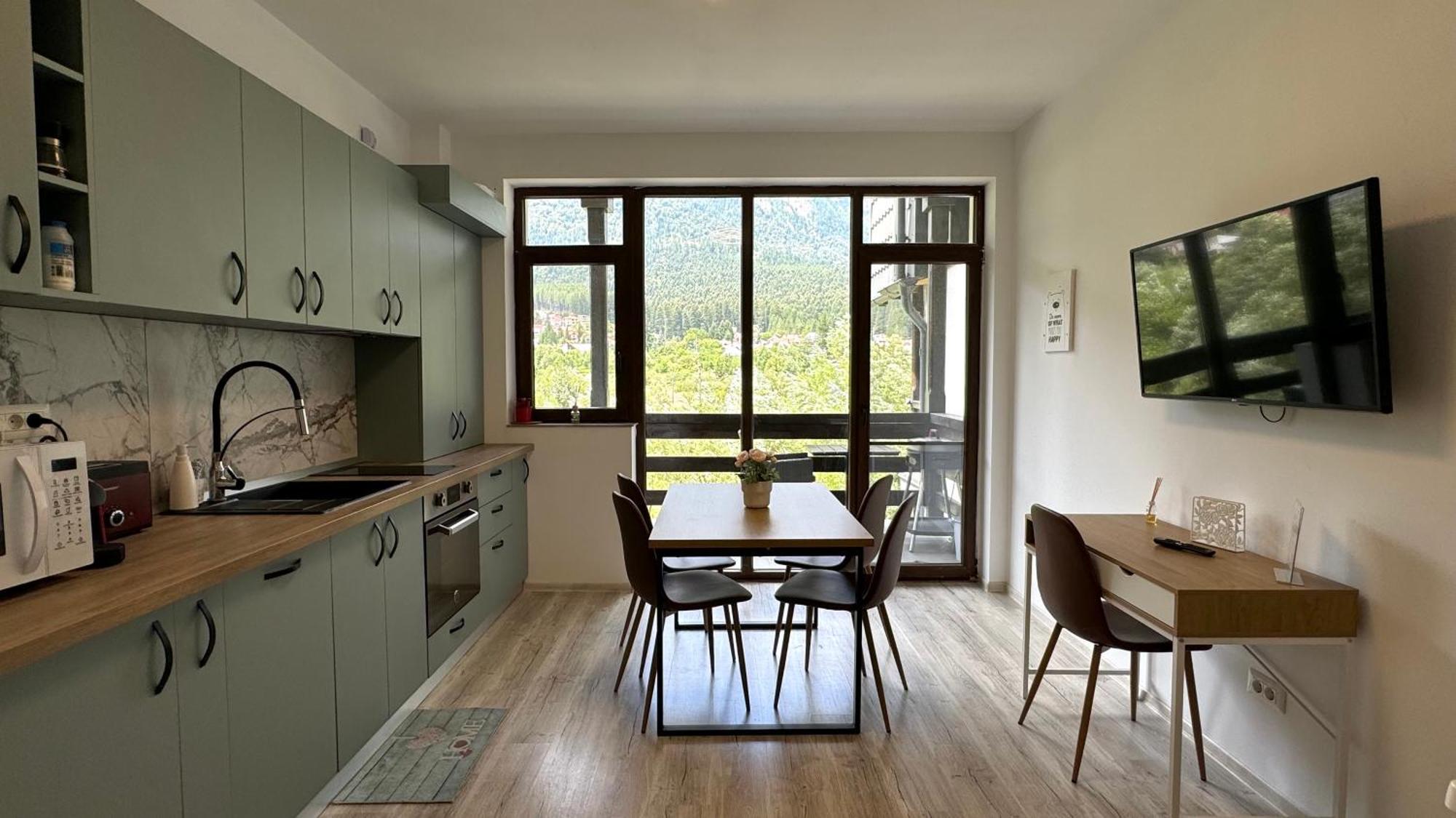 Busteni Mountain View Suites By The River - Ev Plug ภายนอก รูปภาพ